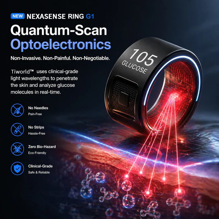 2026 Tiworld™ G1 Smart Ring | All-in-One Health & Wellness Tracking