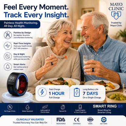 2026 Tiworld™ G1 Smart Ring | All-in-One Health & Wellness Tracking