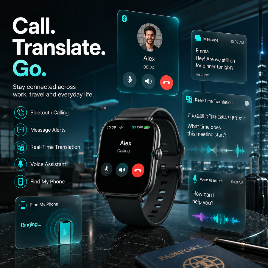 Smart watch display and daily tools