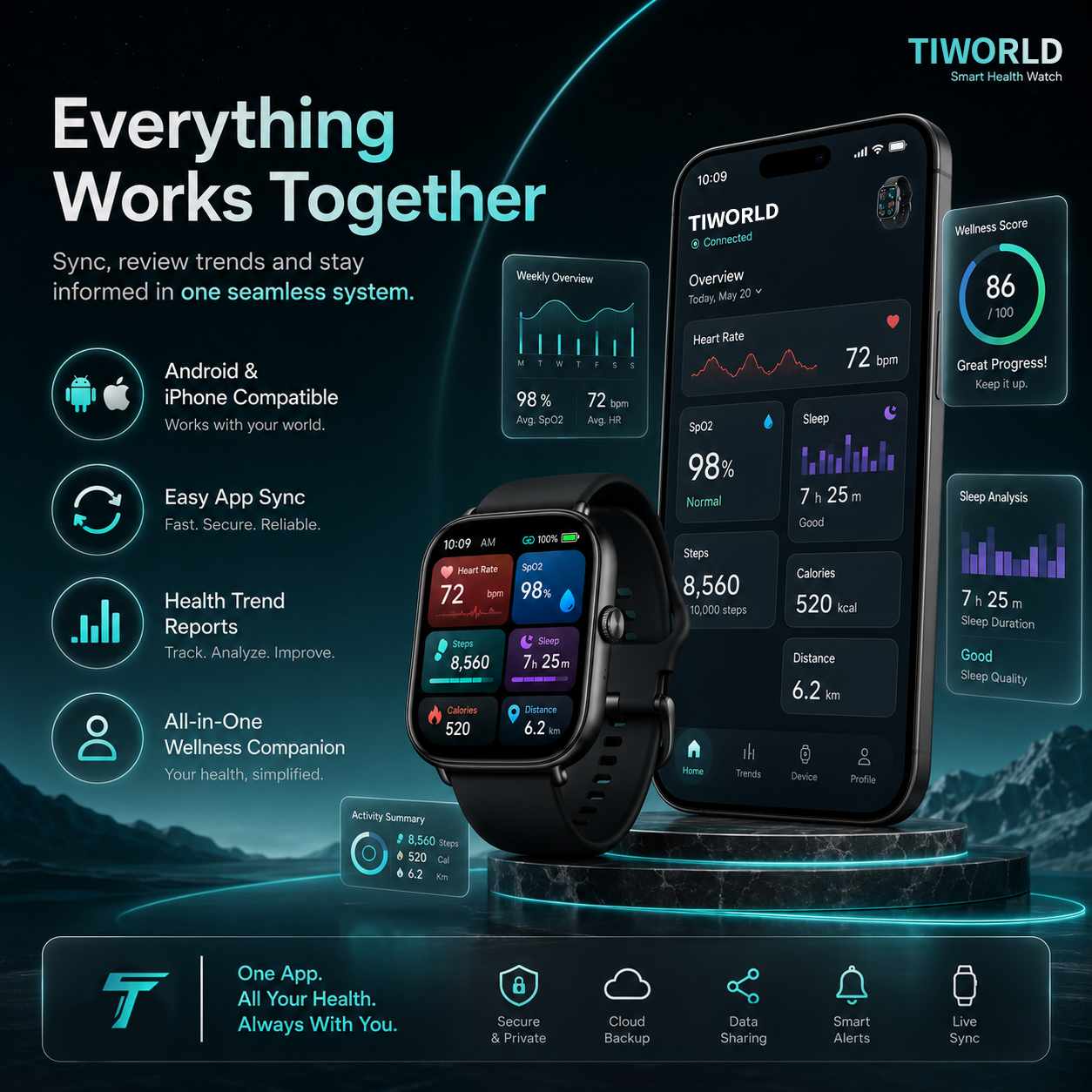 ⌚ 2026 Next-Generation Health Smart Watch