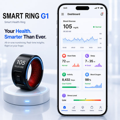 2026 Tiworld™ G1 Smart Ring | All-in-One Health & Wellness Tracking